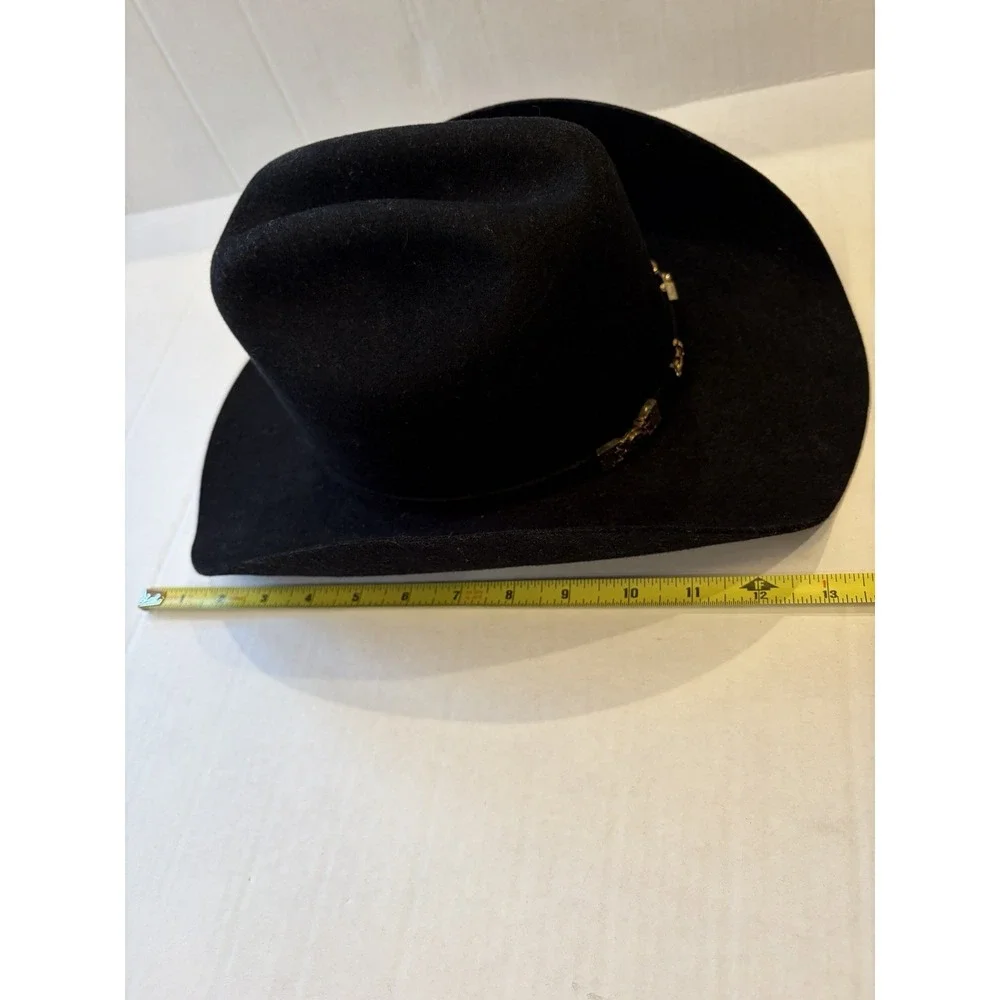 Bullhide by Montecarlo Wool Cowboy Hat El Disobediente Black 0568BL